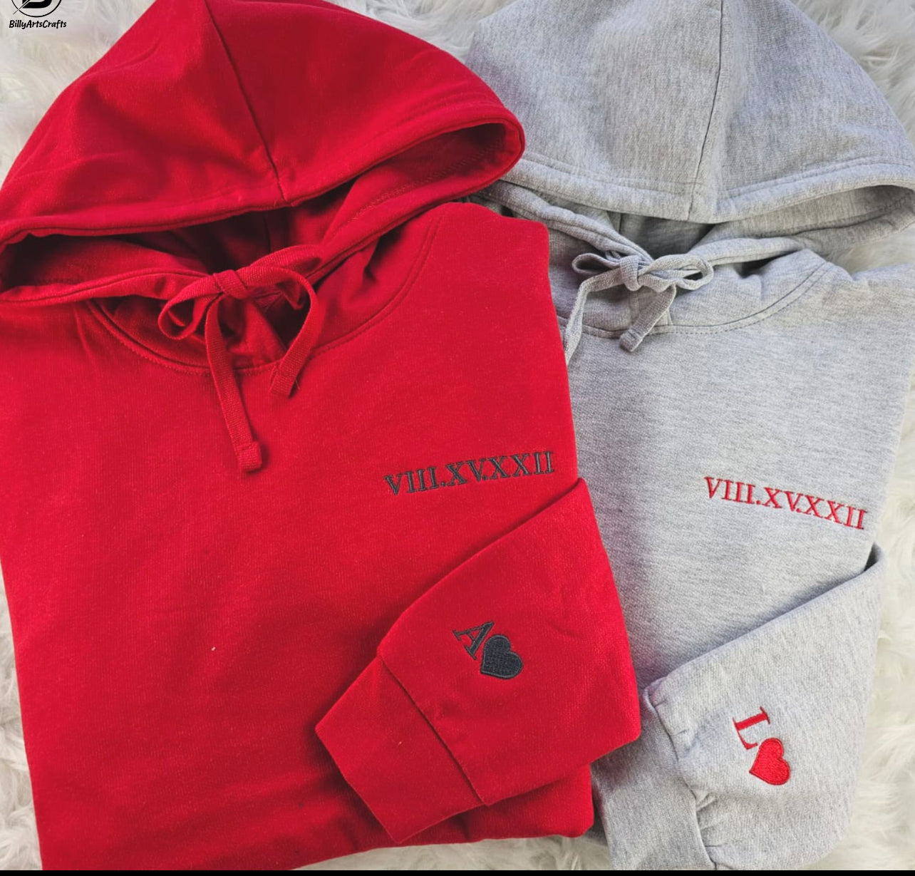 Roman Numeral Hoodie Valentine Gift Anniversary Gifts Wedding Gift Personalised Gift Gifts for Her Engagement Gifts Bride Gift Couple gifts