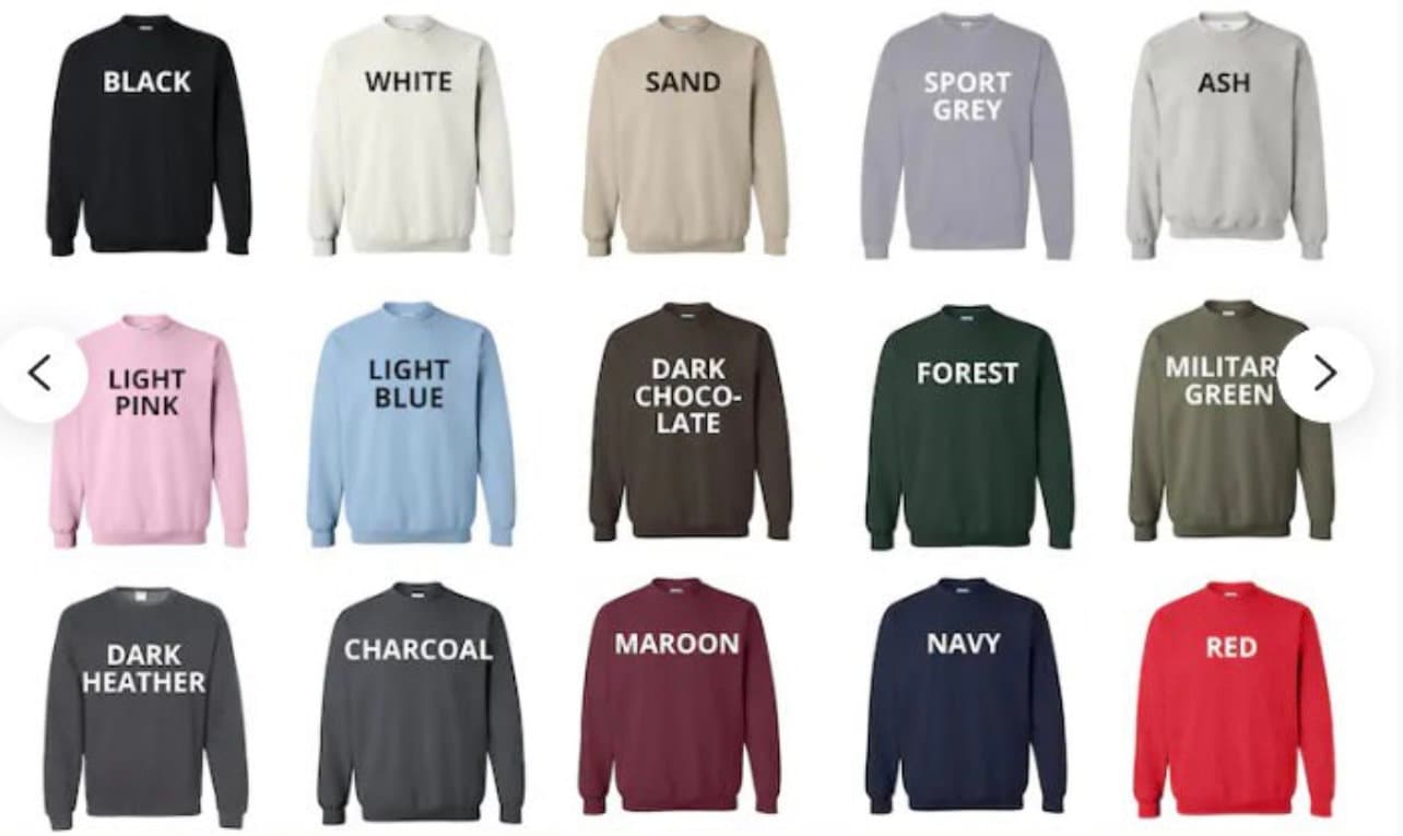 Christmas Embroidered Sweatshirt Crewneck