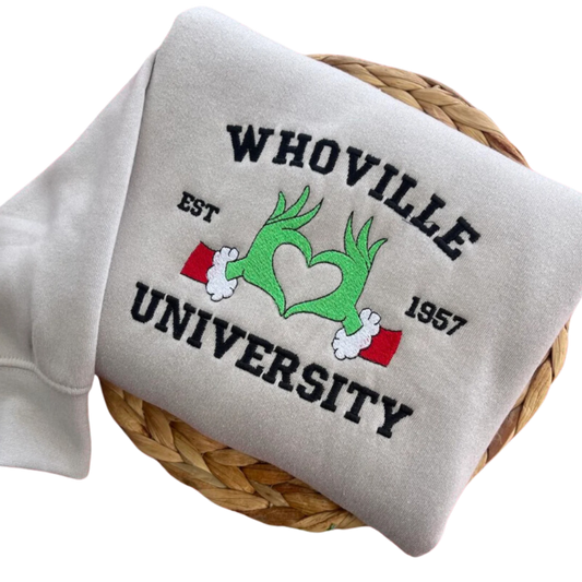 whoville Embroisered sweatshirt