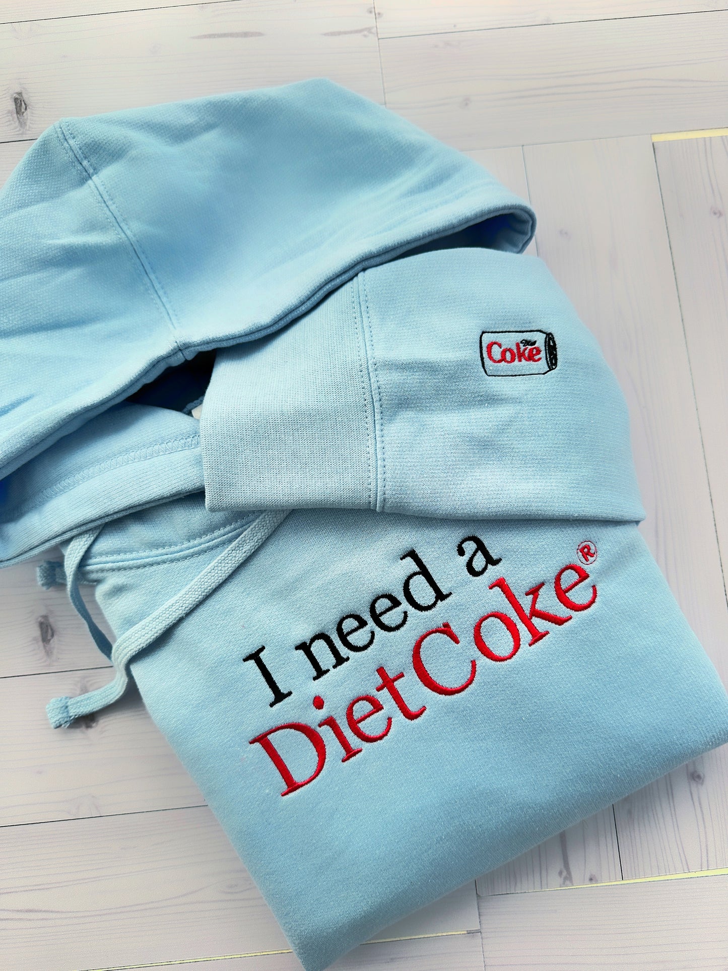 Embroidered Diet Coke Sweatshirt