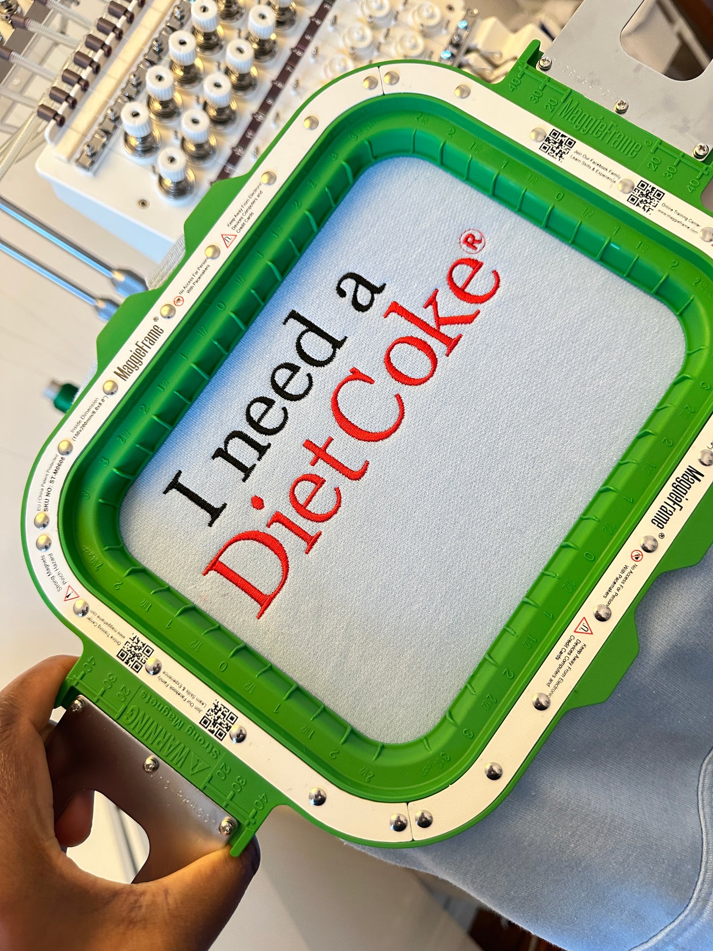 Embroidered Diet Coke Sweatshirt