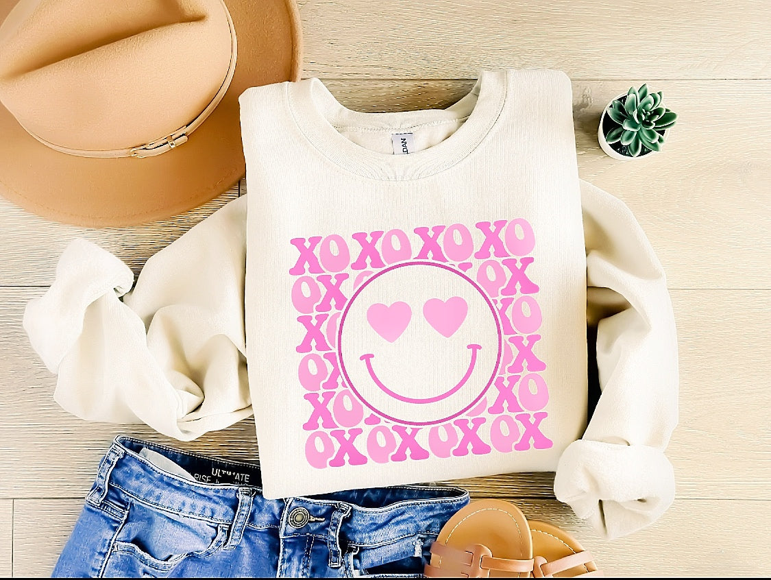 Valentine’s day Gift, XOXO Graphic Sweatshirt