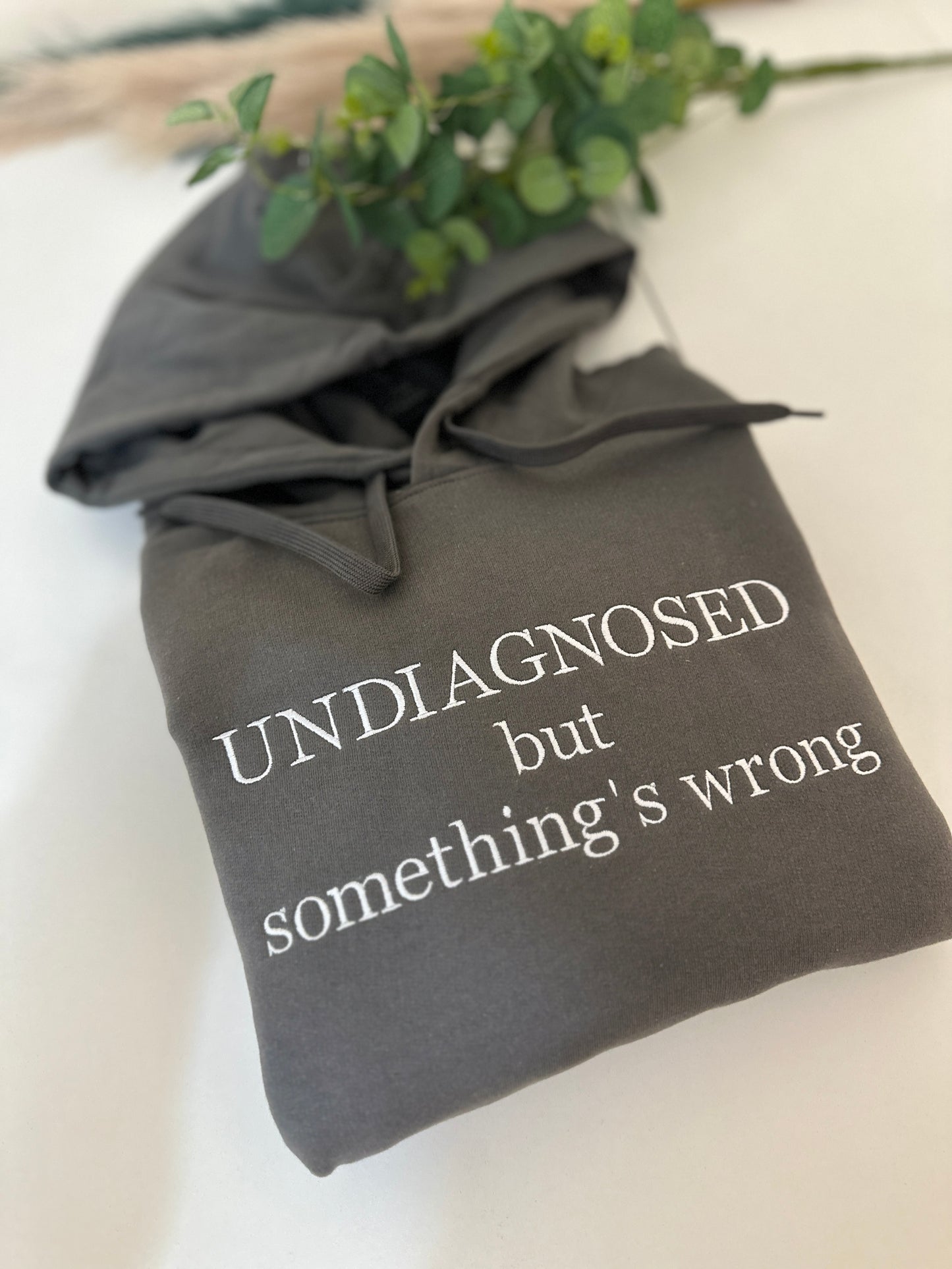 Undiagnosed Embroidered Sweatshirt Jumper