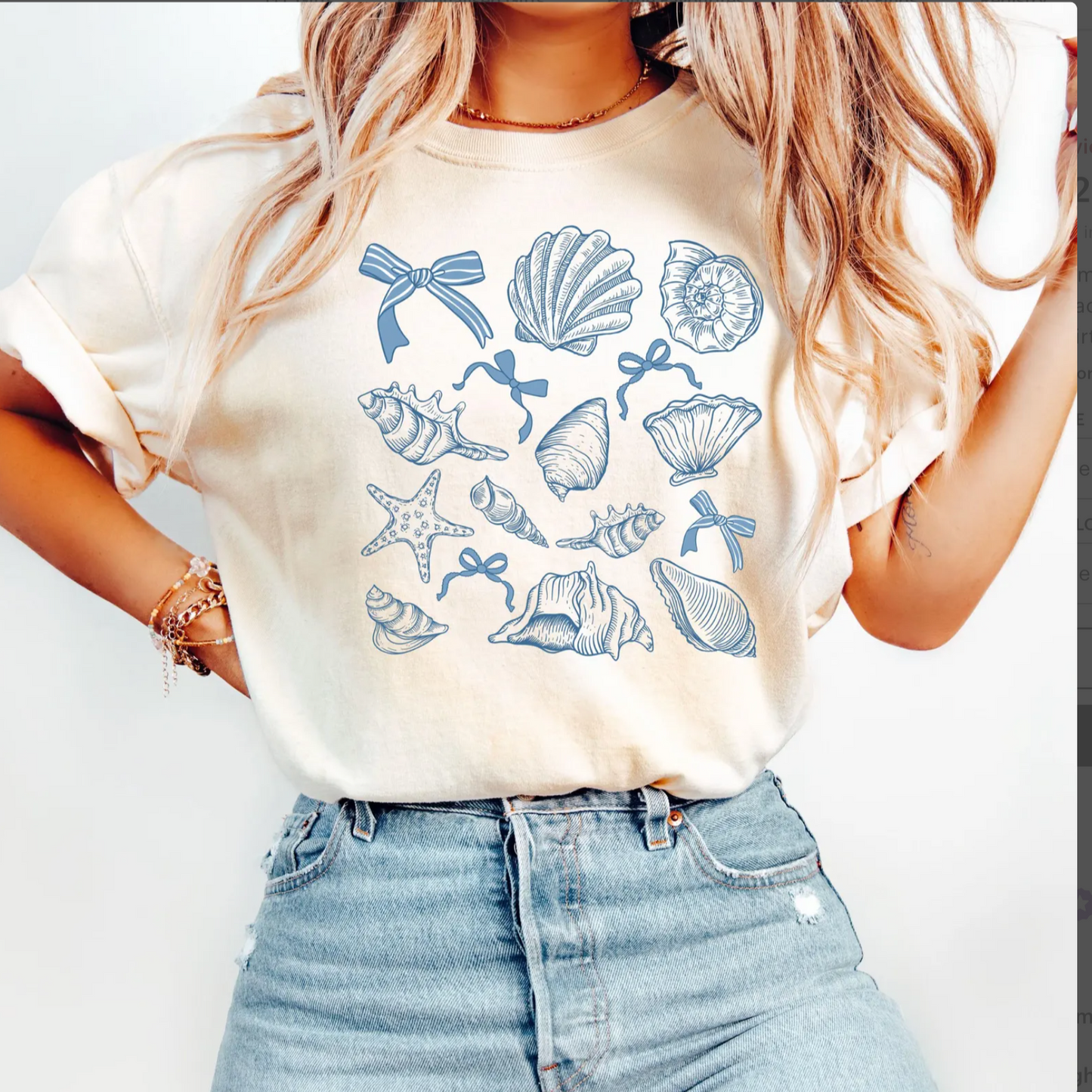 SeaShell Coquette T-Shirt